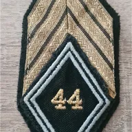Losange 44eme RT / Modèle Cadre / Sergent Chef 