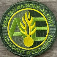EGM 26/1 Maisons-Alfort - Adjudant d’Escadron