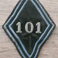 Losange 101eme CMT / Modèle Troupe / Procédé Gilmant