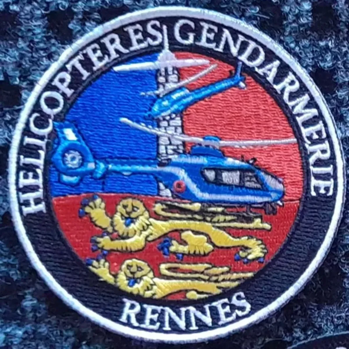 Hélicoptère Gendarmerie - Rennes