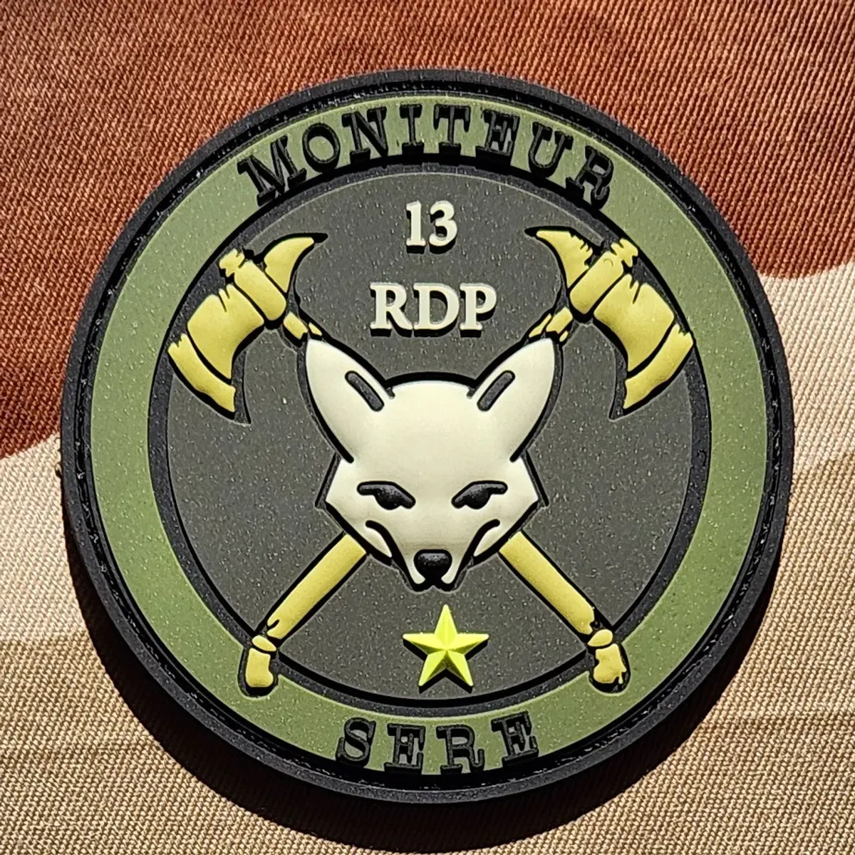 13e RDP - 1er escadron - stage SERE moniteur