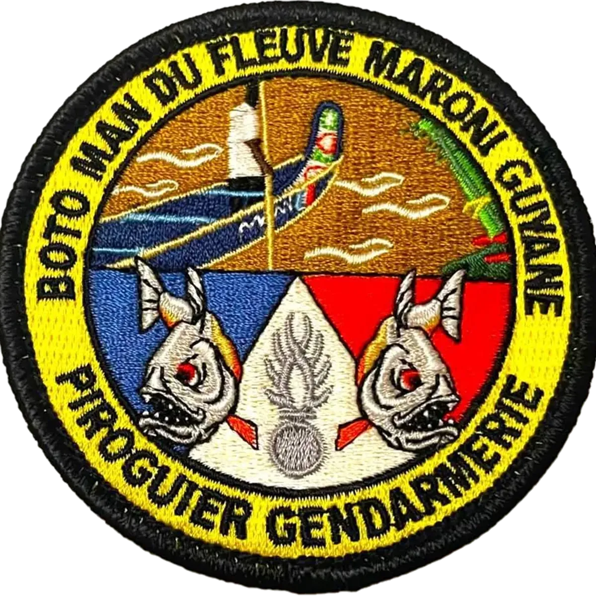 Piroguier Gendarmerie Guyane