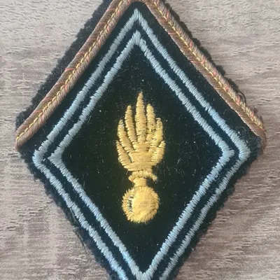 Losange HR / 2 soutaches / Modèle cadre école / VSL