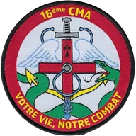 SSA : CMA Brest (16ème CMA) Type II (bord noir fin)