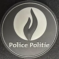 Insigne bilinguale de la police belge