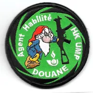 Douane - Agent Habilité HK UMP (humoristique)-Grincheux