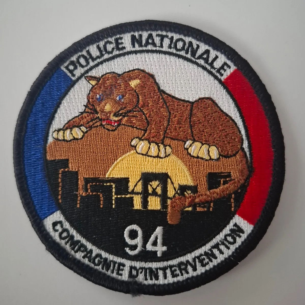 Ecusson Tissu Compagnie D'Intervention 94
