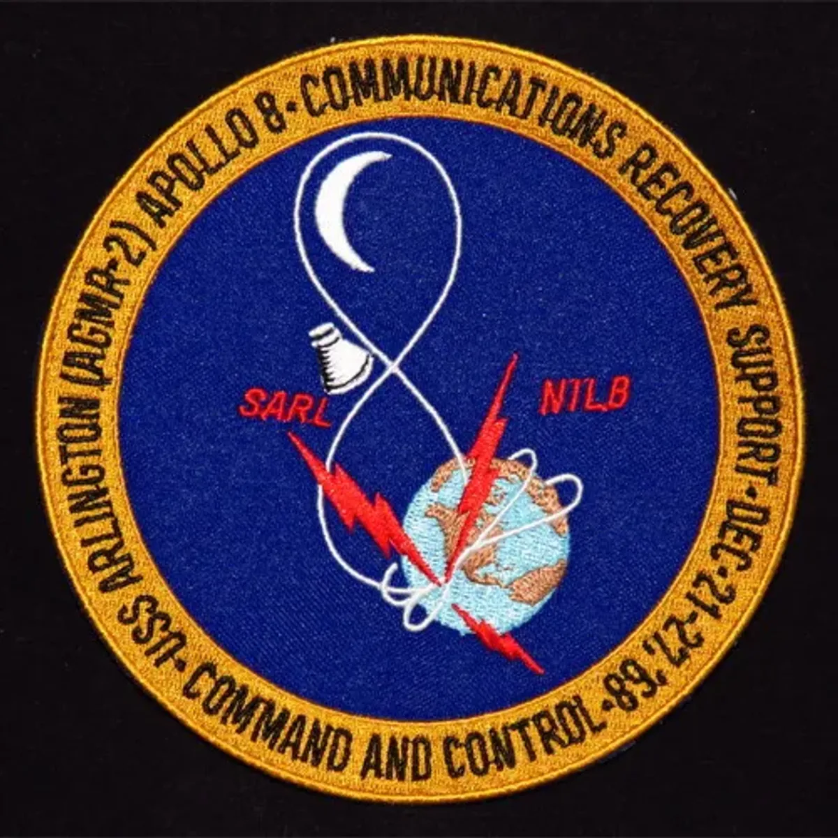 Apollo-8 communications