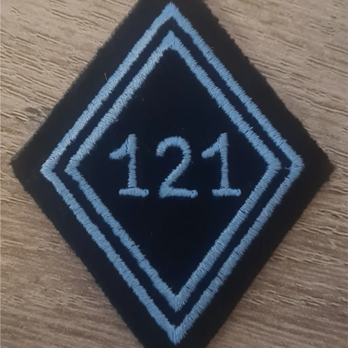 Losange 121eme CT / Modèle Troupe 