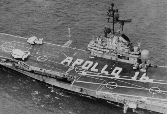 Apollo-16 récupération – 2