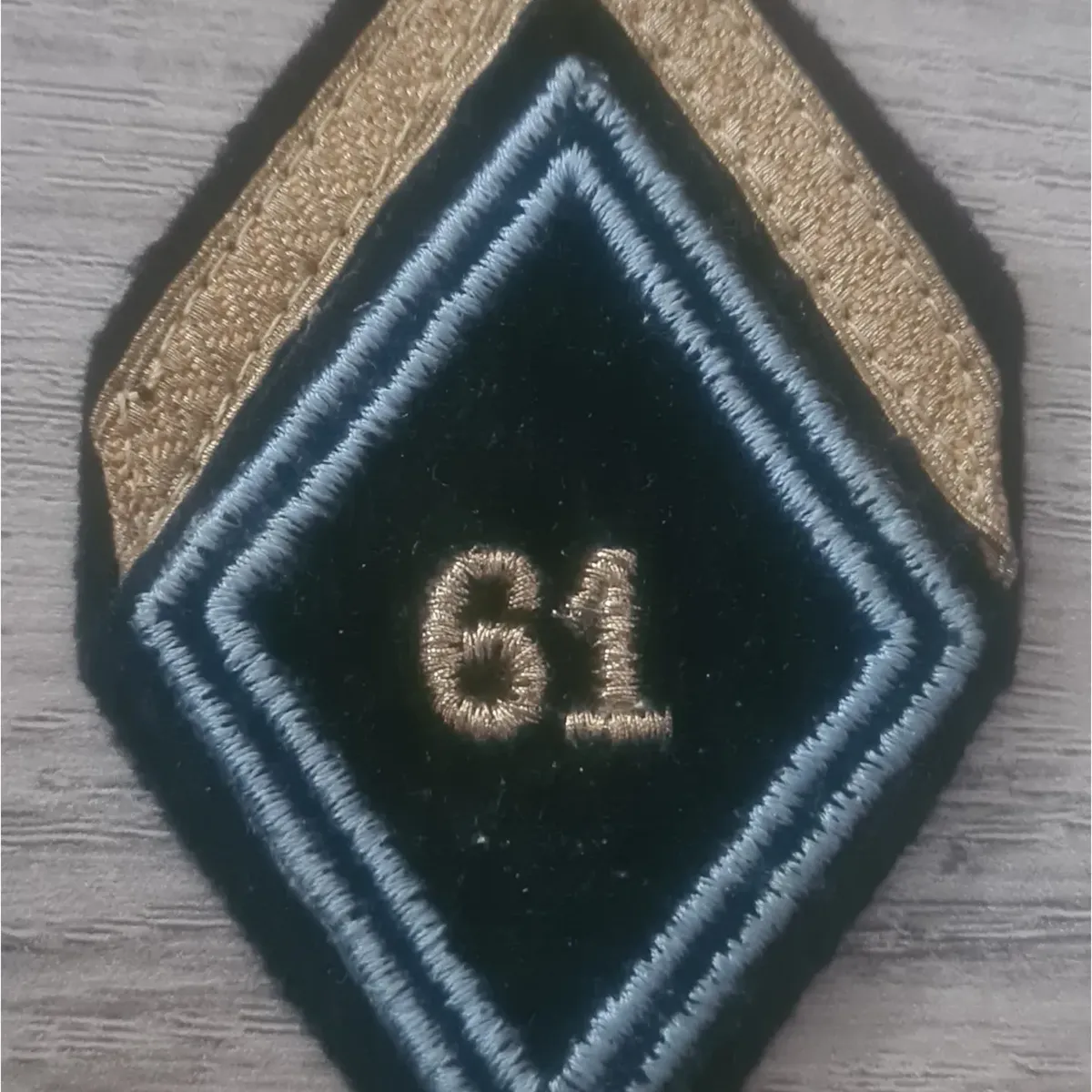 Losange 61eme BCT / Modèle Cadre / Sergent 