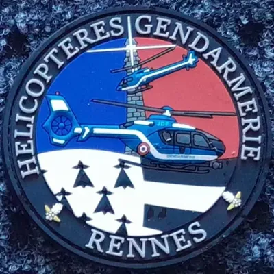 Hélicoptère Gendarmerie - Rennes