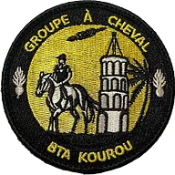BTA Kourou Groupe à Cheval