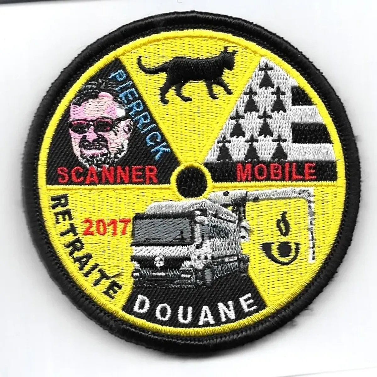 Douane - SMS - Départ retraite Pierrick 2017
