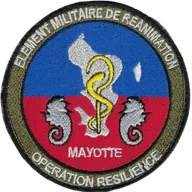 SSA : Elément Militaire de Réanimation Opération Résilience MAYOTTE
