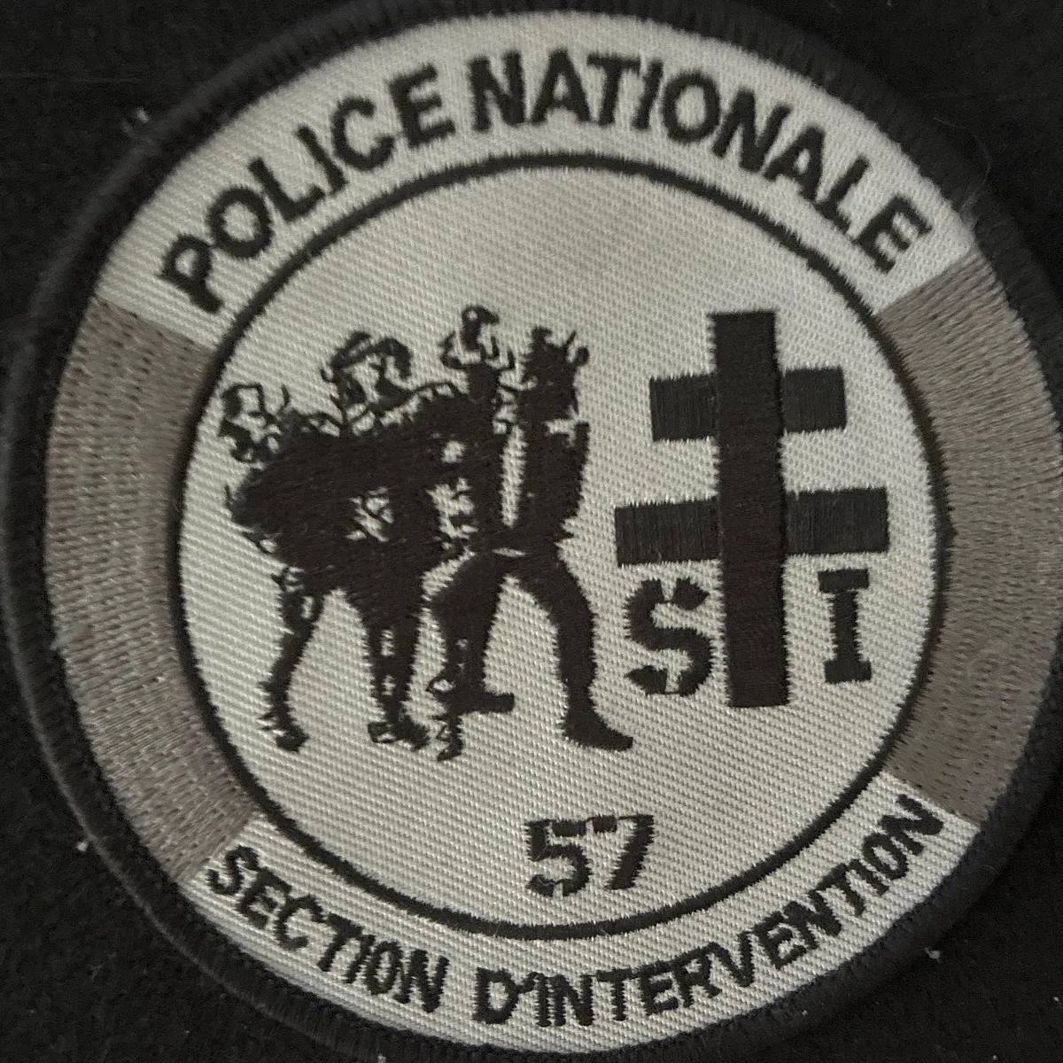 Rondache section d’intervention Metz basse visibilité 