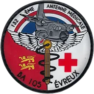 SSA : antenne Médicale 132 (Evreux) PVC