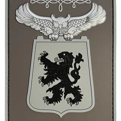 2ème Régiment de Hussards, patch d’épaule Escadron de Commandement et de Logistique 