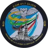 EGM 41/7 Dijon - Arrivée de la Flamme Olympique