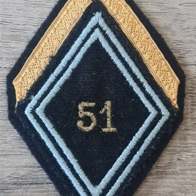 Losange 51eme RT / Modèle Cadre / Sergent 