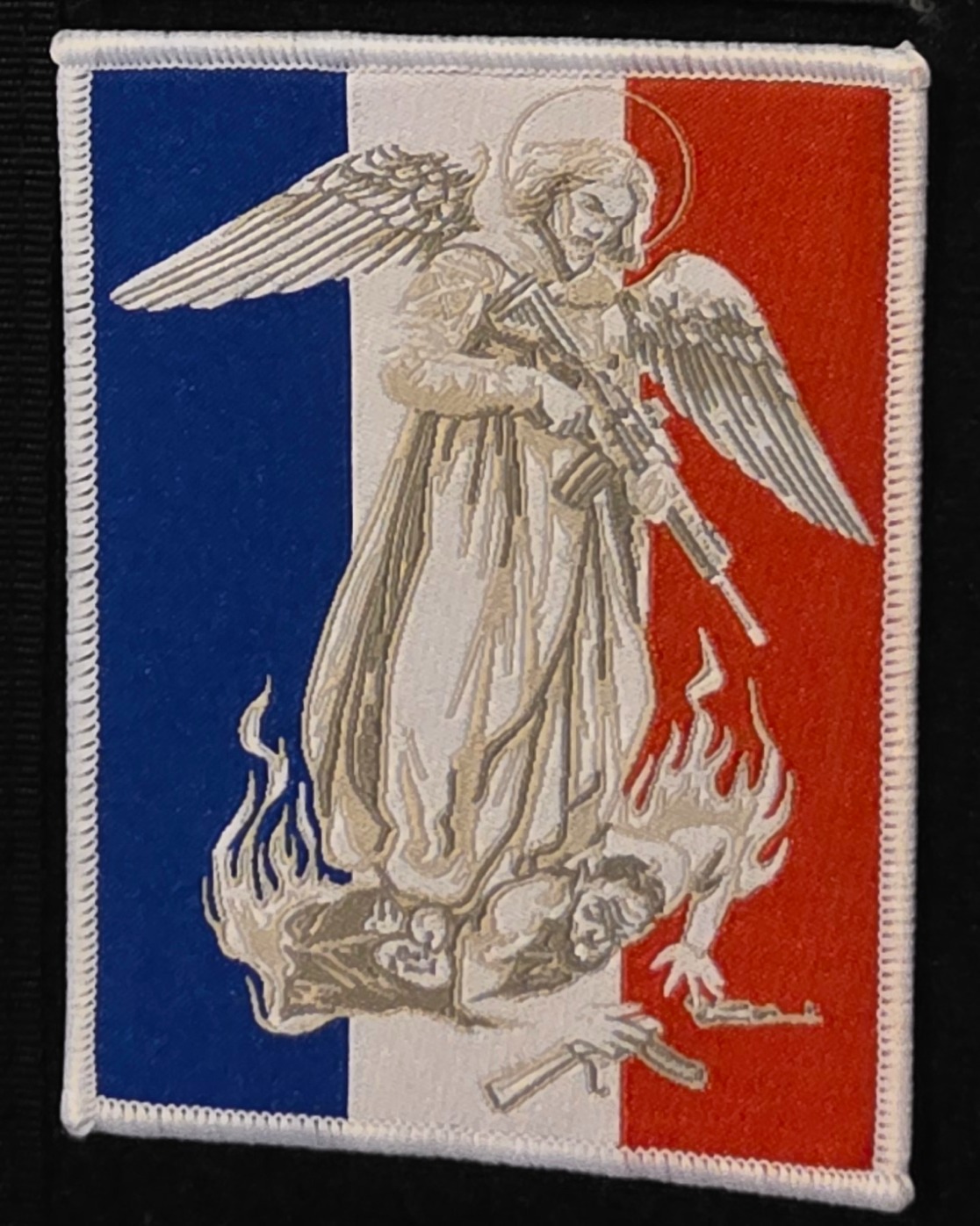GCP - Para - Archange Saint-Michel - Drapeau francais