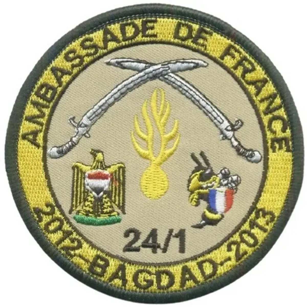 EGM 24/1 Maisons-Alfort - Ambassade de France Bagdad
