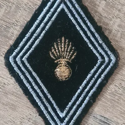Losange HR / 3 soutaches / Modèle cadre