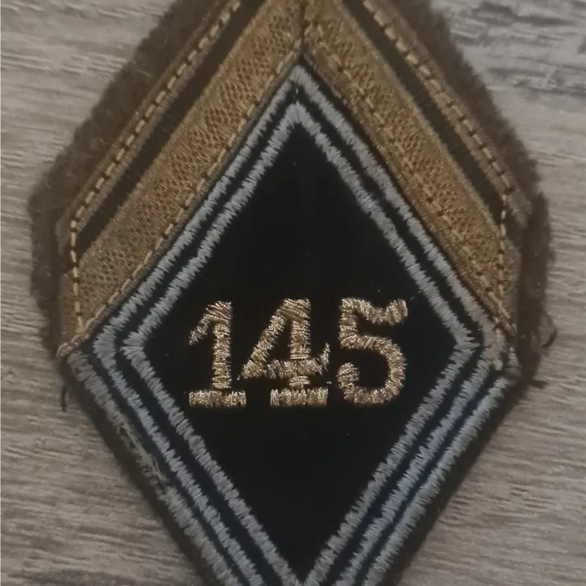 Losange 145eme BT / Modèle Cadre / Sergent Engagé 