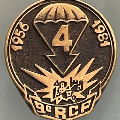 9e RCP, 4e Cie, , 1956-1981