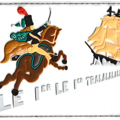 2ème Régiment de Hussards - 1er Escadron - Fantaisie (Blanc)