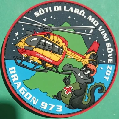 DRAGON 973 - Hélico jaune - H145