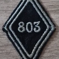 Losange 803eme GRET / Modèle Troupe 