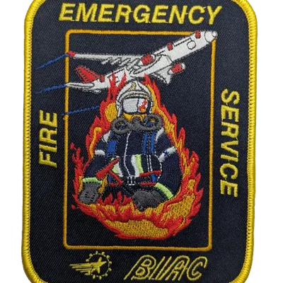 Brussels Airport Fire & Rescue - écusson manche