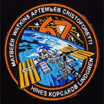 ISS-67 avec noms