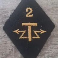 Losange 2eme GRET / Modèle Cadre en drap