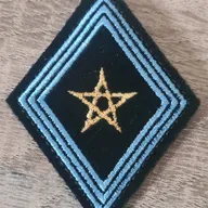 Losange HR / 3 soutaches / Modèle cadre / Armée d'Afrique 
