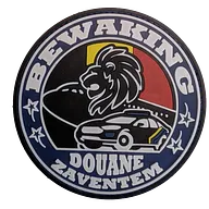 écusson surveillance douane Zaventem