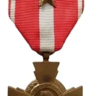 Croix de la Valeur Militaire - étoile de bronze - 1