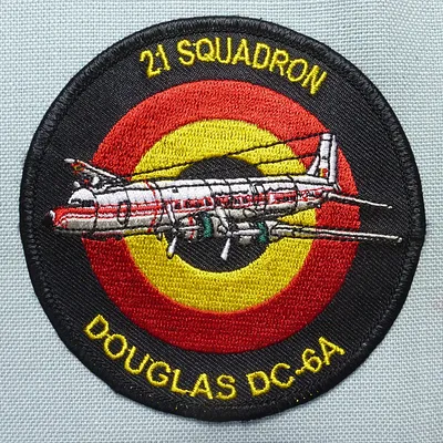 21 Squadron Transport- Belgique- DC6