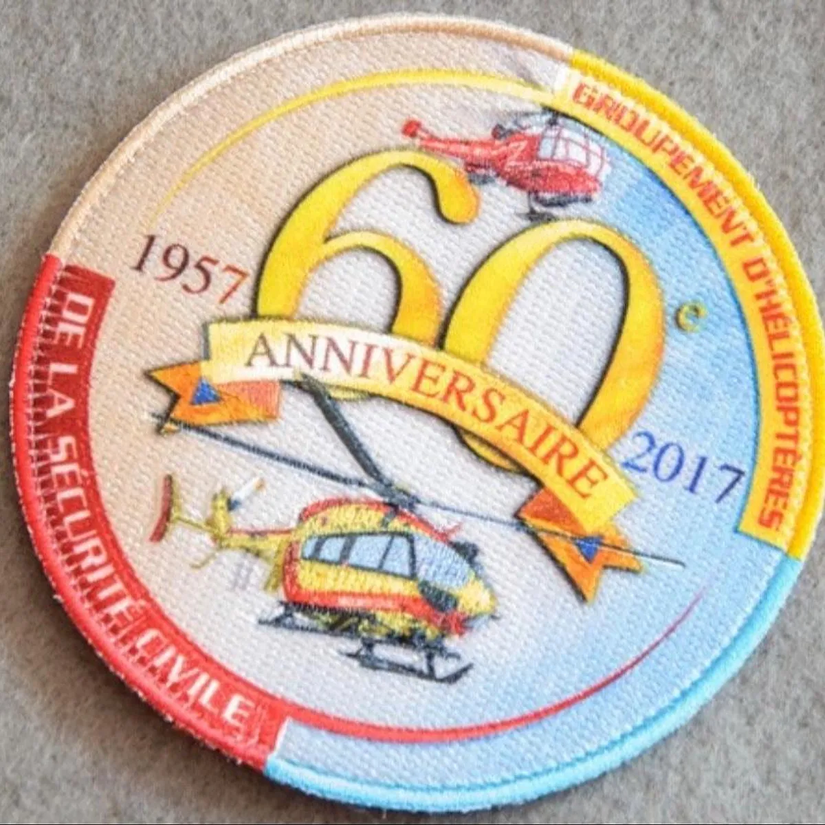 Groupement d’Hélicoptères de la Sécurité Civile 60ème anniversaire 1957-2017