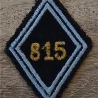 Losange 815eme GTT / Modèle Cadre 
