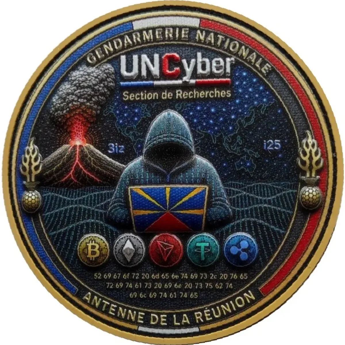 UNCyber - Section de Recherches - Antenne de la Réunion