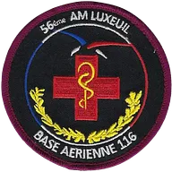 SSA : Antenne Médicale 56 (Luxeuil-les-Bains) Brodé