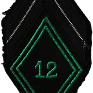 Losange de bras du 12ème Régiment de Chasseurs - Brigadier