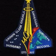 STS-107 ISS – Recto