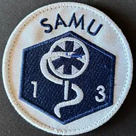 SAMU 13 Marseille Brodé