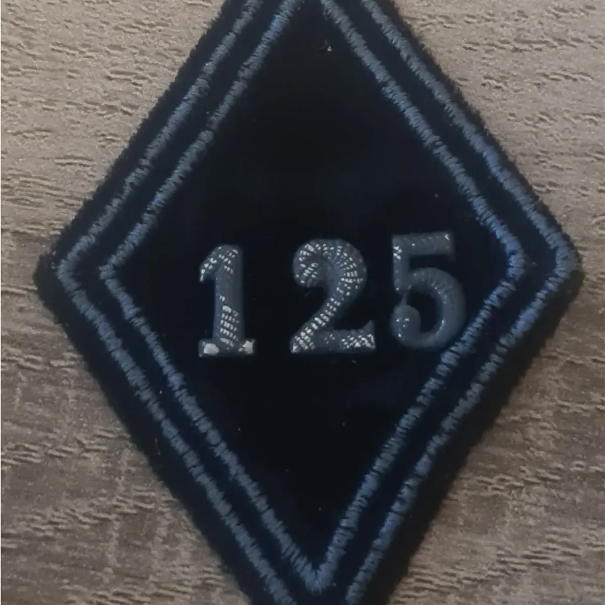 Losange 125eme CT / Modèle Troupe 