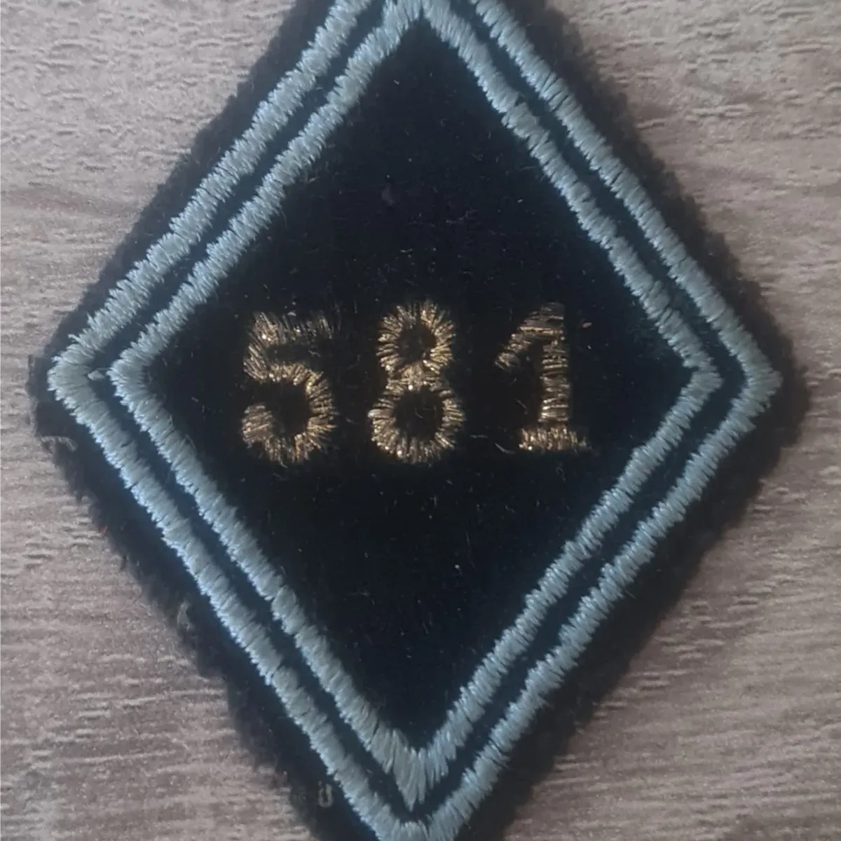 Losange 581eme CLMT / Modèle Cadre 