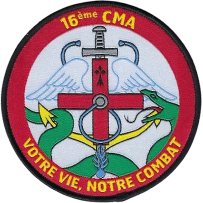 SSA : CMA Brest (16ème CMA) Type II (bord noir fin)