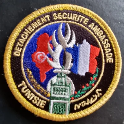 Gendarmerie Détachement Sécurité Ambassade de Tunisie